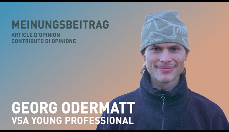 Georg Odermatt, VSA Young Professional e direttore di 4aqua