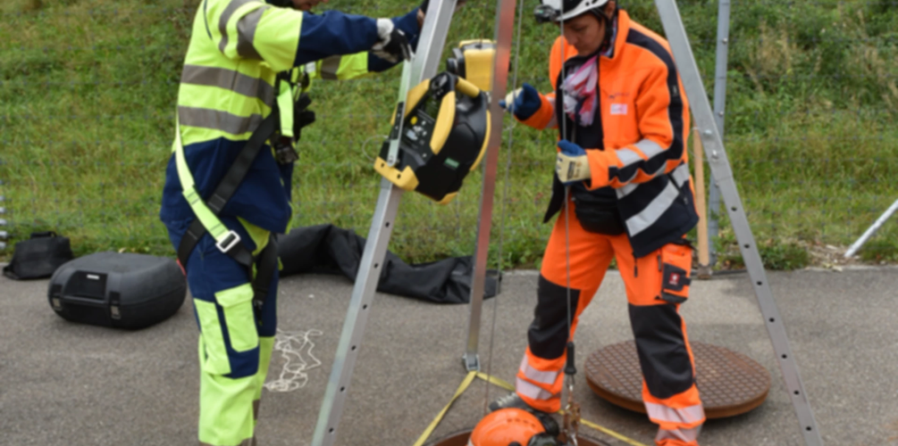Schachteinstieg für Ingenieure - Sicherheitskurs für Mitarbeiter von Ingenieurbüros