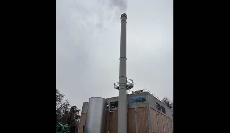 Die neue Heizzentrale in Aesch hat ihren Betrieb aufgenommen und versorgt bereits erste Liegenschaften in Aesch. (Bild: Karin Anklin)