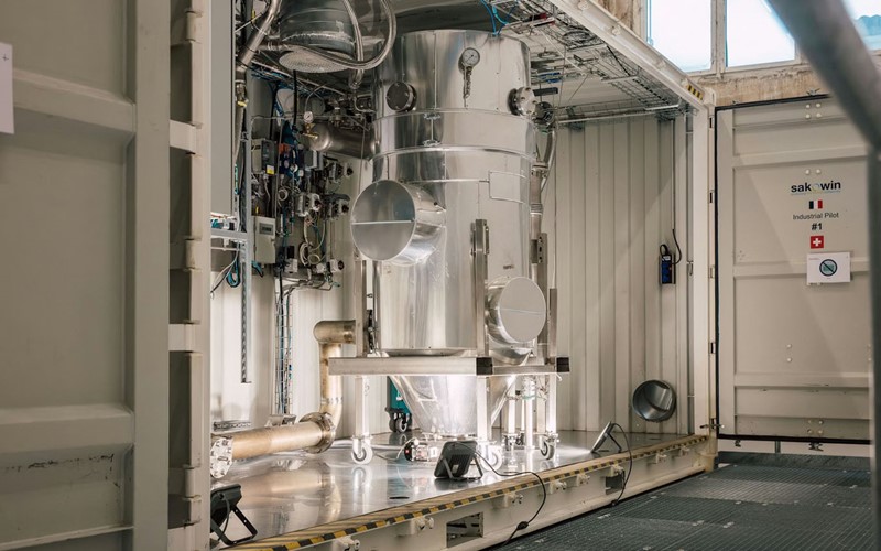 Inaugurato a Zugo il primo impianto di pirolisi del metano