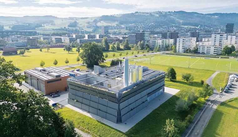 Fig. 13 Energiezentrale Unterfeld. (© WWZ)