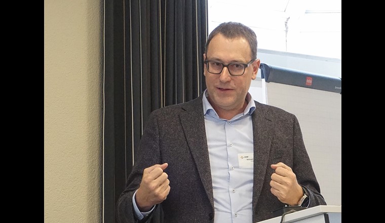 SVGW-Direktor Michael Meier, würdigte die erreichten Meilensteine des Fachbereichs Wärme in seiner ersten Dekade, betonte aber auch, dass darauf nicht ausgeruht werde, sondern weiter viel angepackt werde.