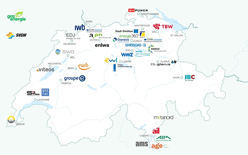 Les réseaux de gaz suisses sont largement compatibles avec l’hydrogène