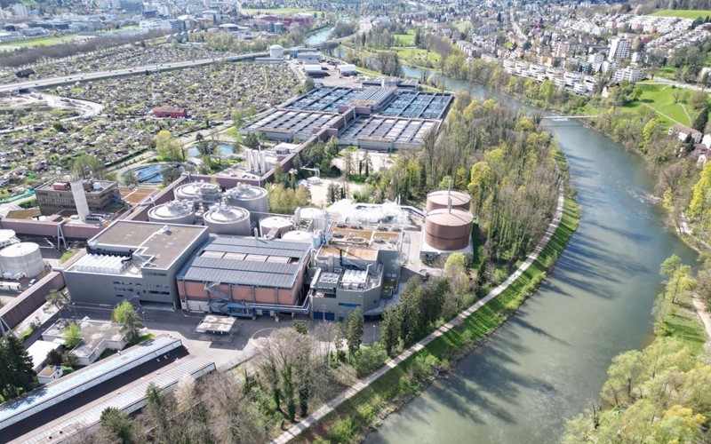 Zürcher Abwasserreinigungsanlage Werdhölzli wird 100 Jahre alt