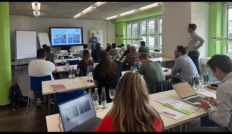 Eindrücke vom 1. Kurs «Fachperson Unterhalt Abwasserbauwerke», © Fotos: Jürg Möckli.