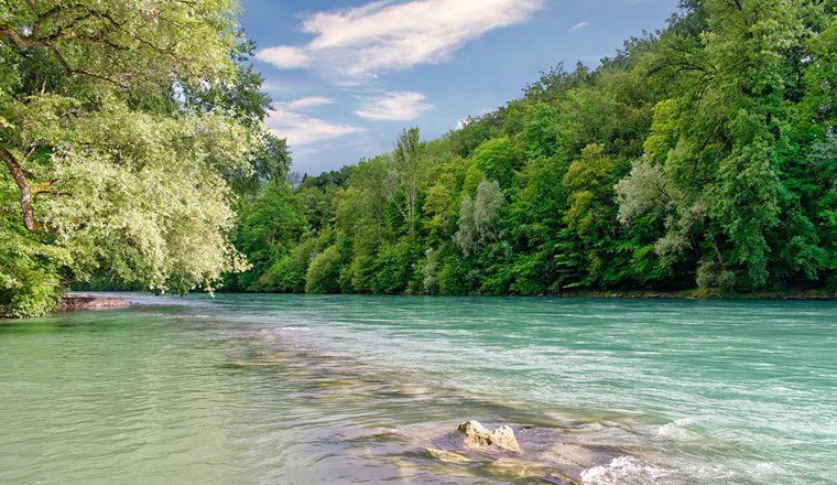 L'Aar près de Berne. © Adobe Stock