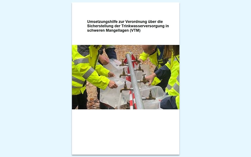 Umsetzungshilfe für Verordnung in Mangellagen veröffentlicht