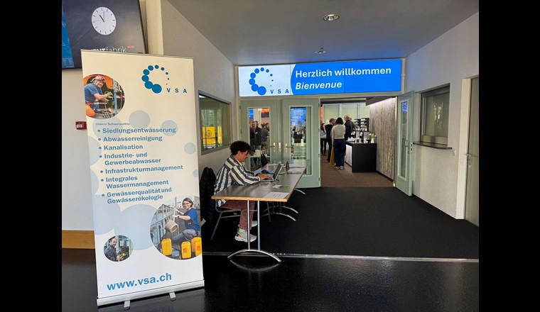 VSA-Fachtagung Zentrale vs. lokale Abwasserentsorgung, 
Foto. Sicher/VSA
