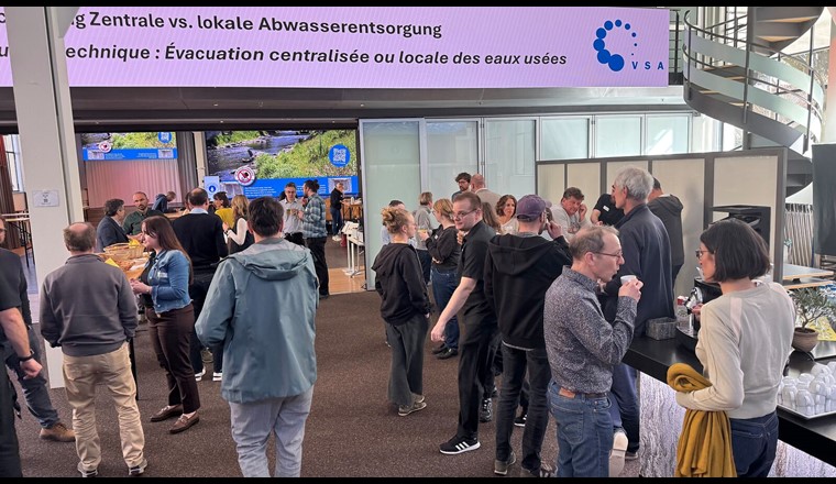 VSA-Fachtagung Zentrale vs. lokale Abwasserentsorgung , Foto. Sicher/VSA