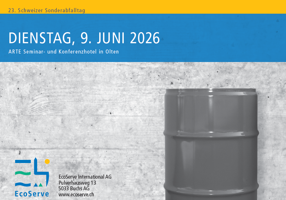 
                         23. Schweizer Sonderabfalltag 
                    