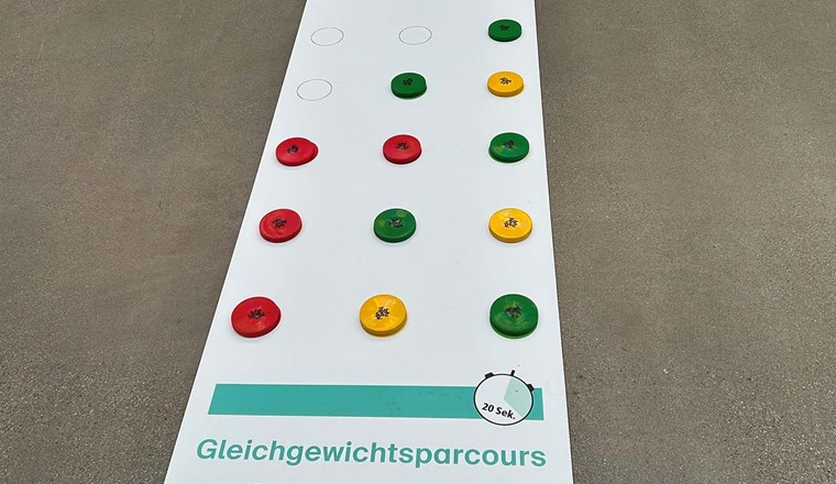 Gleichgewichtsparcours