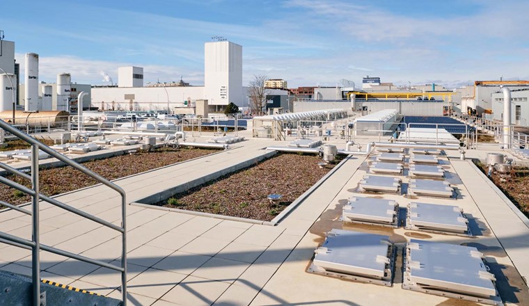 Die neue 4. Reinigungsstufe gegen Mikroverunreinigungen der ARA Basel. © ProRheno AG