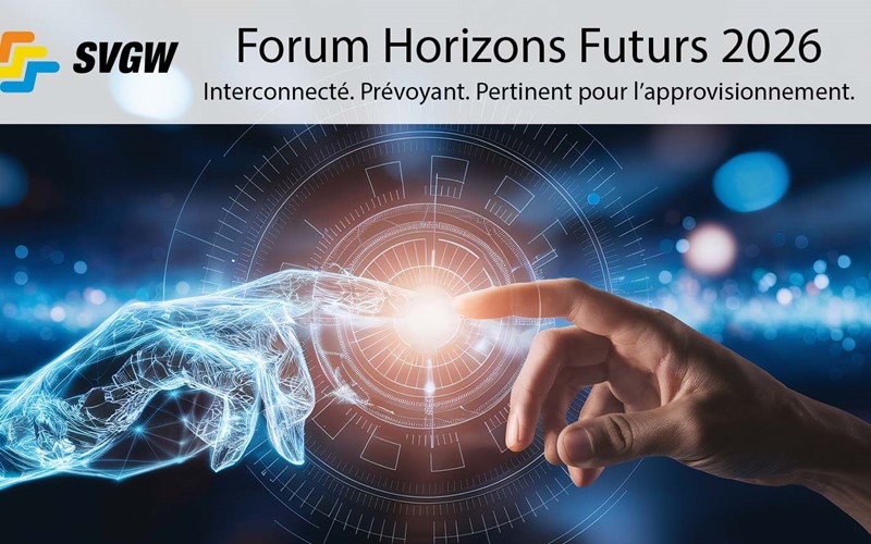 SVGW Horizons Futurs 2026: Interconnecté. Prévoyant. Pertinent pour l’approvisionnement