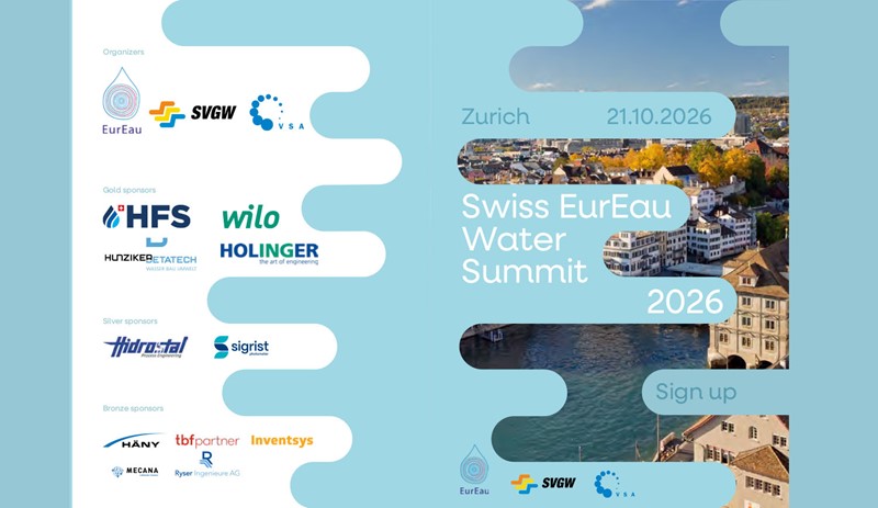 
                        SWISS EUREAU WATER SUMMIT : La gestion de l&rsquo;eau en Europe sous pression
                    