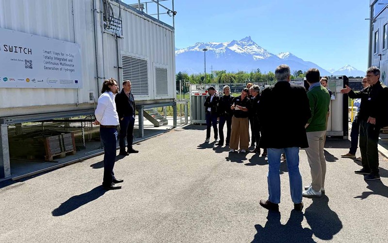 Erfahrungsaustausch Power-to-X in Aigle