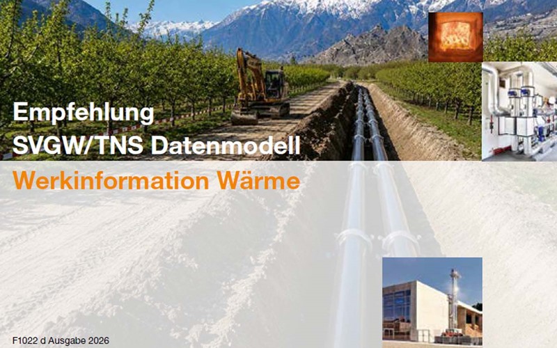Empfehlung SVGW/TNS F1022 «Datenmodell Werkinformation Wärme»