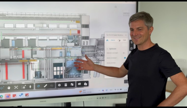 Mario Ospelt, Bauleiter im Anlagenbau bei Hunziker Betatech AG.
Foto: VSA/NEOVISO