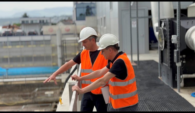 Mario Ospelt, Bauleiter im Anlagenbau bei Hunziker Betatech AG.
Foto: VSA/NEOVISO