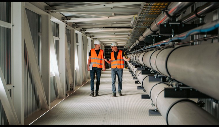 Mario Ospelt, Bauleiter im Anlagenbau bei Hunziker Betatech AG.
Foto: VSA/NEOVISO