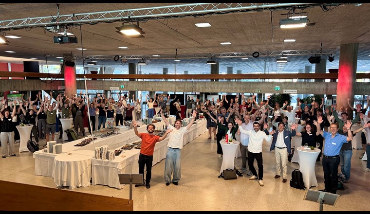 Gute Stimmung am Schwammstadt-Forum 2026 in Biel.
Foto:  Sicher/VSA,