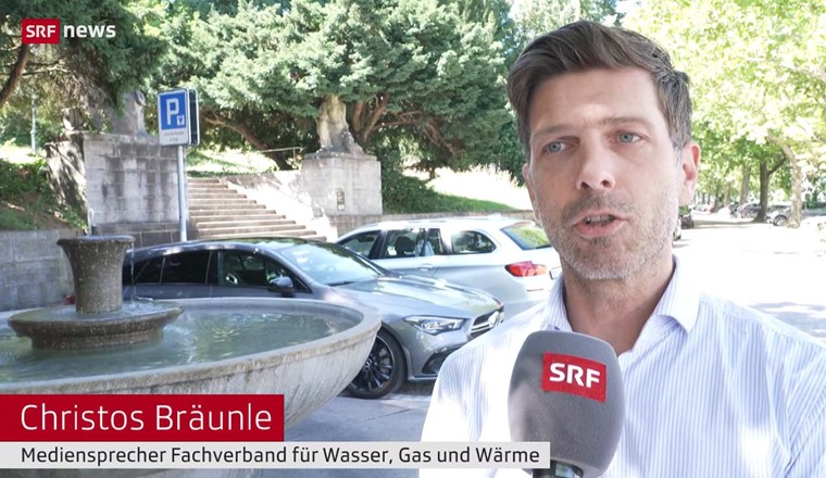 Die Trockenheit und Hitze der letzten Wochen hat auch die Medien beschäftigt. Der SVGW konnte die Situation aus Sicht der Wasserversorgungen einordnen.