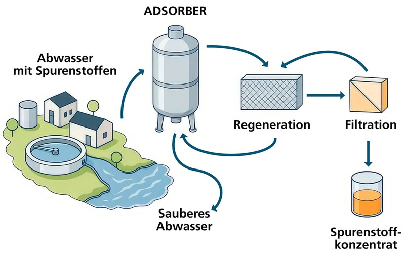 Kreislaufverfahren zur Regeneration von Harzen