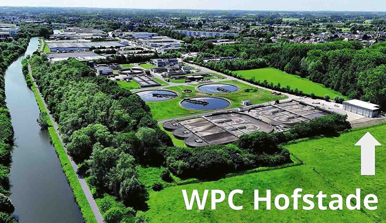 Fig. 1 WPC Hofstade in Belgien, wo aus kommunalem Abwasser Trinkwasser hergestellt wird.