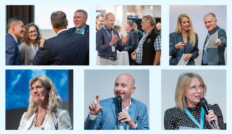 (oben - v.l.n.r.) Mauro Suà, Anja Herlyn, Michael Meier, Raffaele Domeniconi; Andreas Peter, Wasserversorgung Zürich (l.); Christa Rigozzi und Stefan Hasler ¦ (unten - v.l.n.r.) Evelyne Binsack; Pablo Micallef; Sarah Gilman.