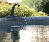 Noch kommt aus den Brunnen der Städte Wasser - dank guter Trinkwasserversorgung. Noch kommt aus den Brunnen der Städte Wasser - dank guter Trinkwasserversorgung.