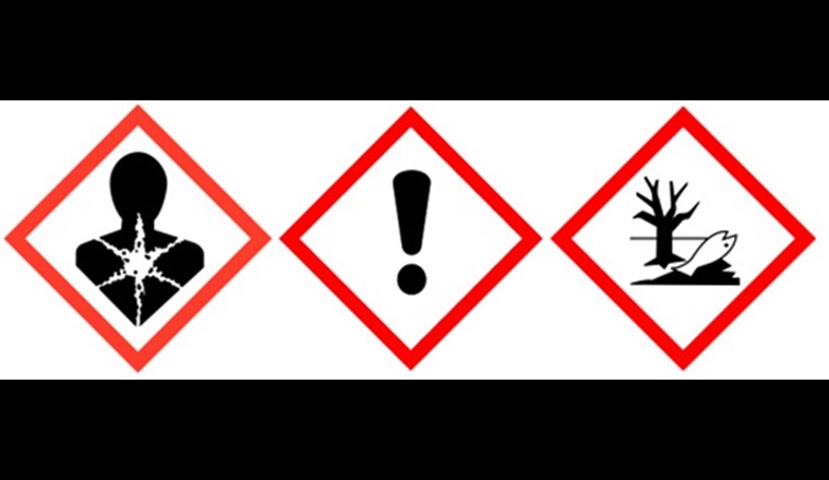 Fig. 3 Pictogrammes du système GHS pour le benzyl salicylate