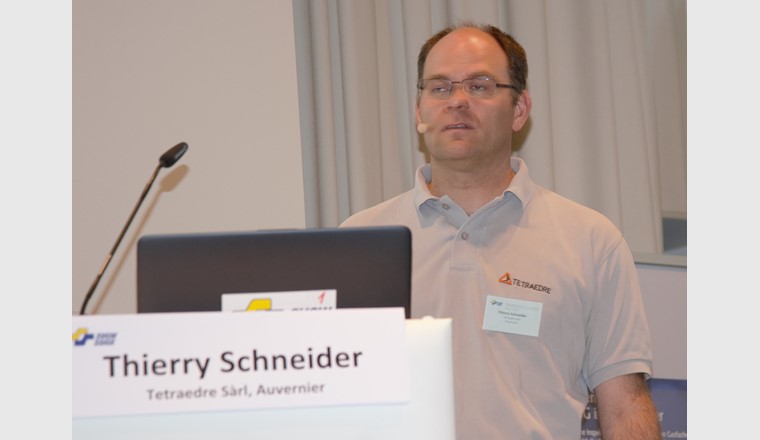 Thierry Schneider, CEO der Tetraedr Sarl in Auvernier.