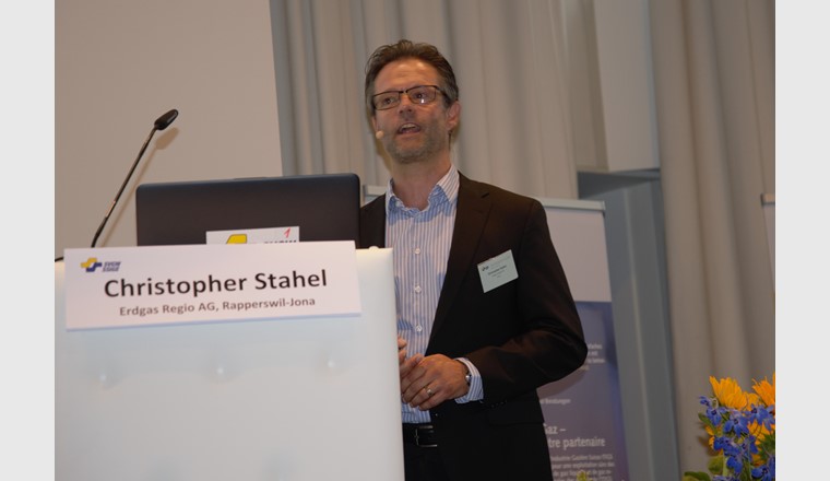 Christopher Stahel, Geschäftsführer der Erdgas Regio AG .