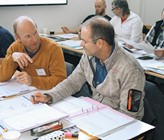 Teilnehmer am Workshop zur Richtline W12. Teilnehmer am Workshop zur Richtline W12.