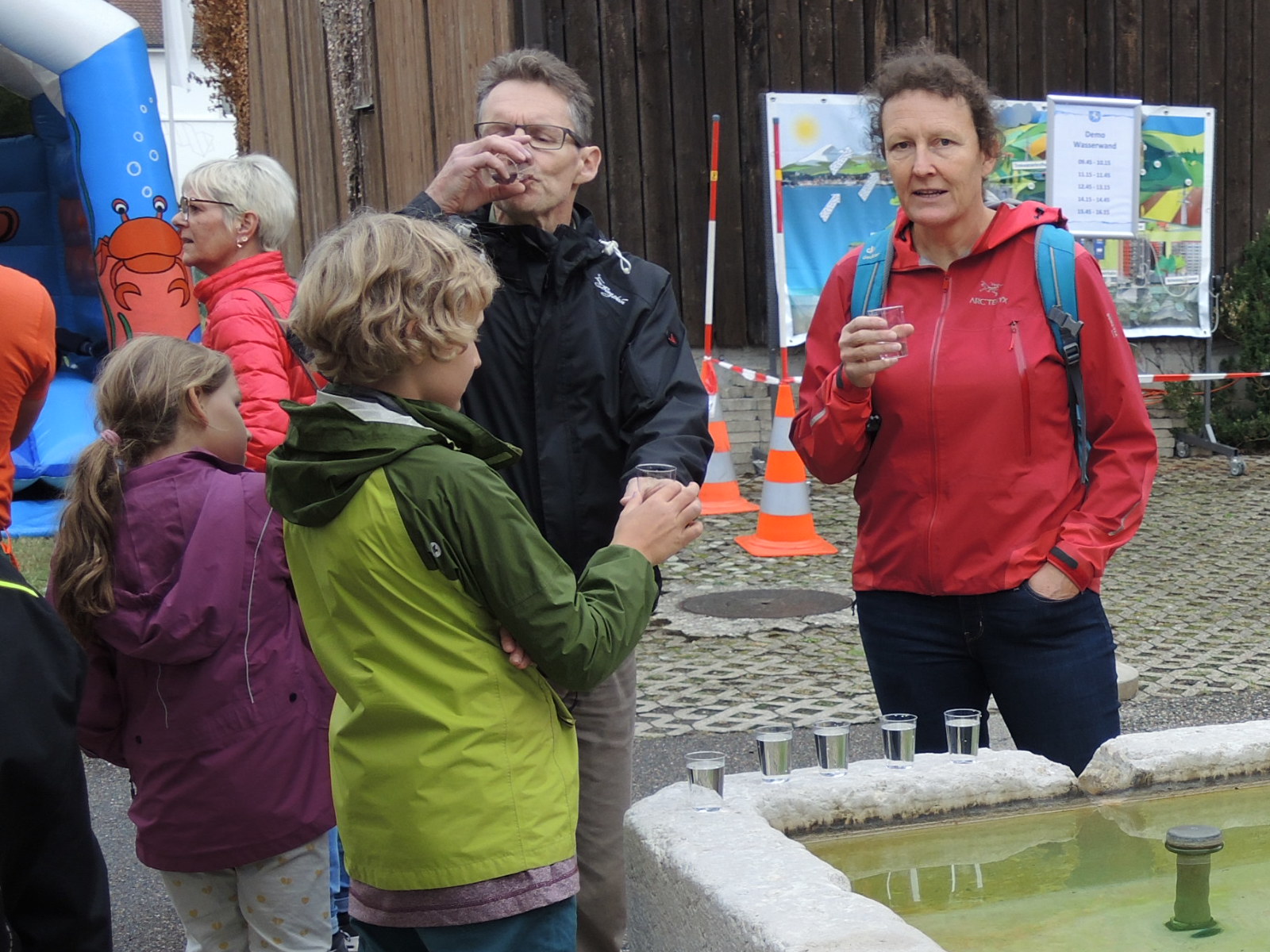 Der "Tag der offenen Wasserversorgung" in Füllinsdorf stiess auf grosses Interesse.