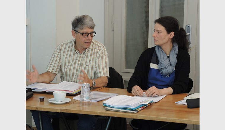 Thomas Rotach e Dorothe von Moos sono responsabili del progetto SVGW.
