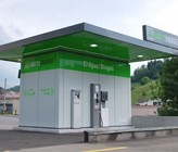 In der Ostschweiz werden immer mehr Ökotankstellen wie diese gebaut. (Foto: Säntis Energie AG) In der Ostschweiz werden immer mehr Ökotankstellen wie diese gebaut. (Foto: Säntis Energie AG)