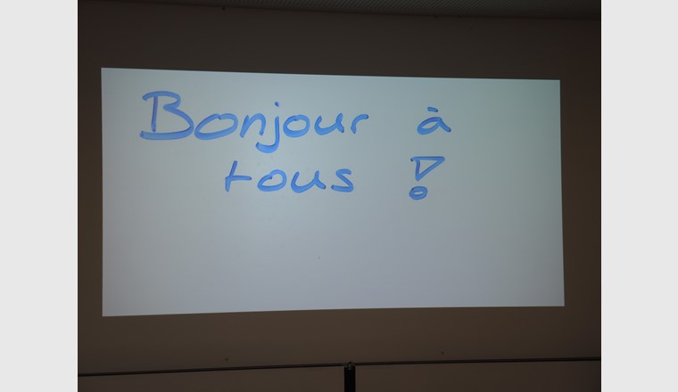 Auch die Bedürfnisse französischsprachiger Teilnehmer wurden berücksichtigt.