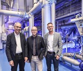 Eröffnung des Quellwasserwerks Sonnenberg (v.l.).: Beat Züsli, Stadtpräsident von Luzern, Stephan Marty, Vorsitzender der Geschäftsleitung ewl, und Patrik Rust, Mitglied der Geschäftsleitung ewl. Eröffnung des Quellwasserwerks Sonnenberg (v.l.).: Beat Züsli, Stadtpräsident von Luzern, Stephan Marty, Vorsitzender der Geschäftsleitung ewl, und Patrik Rust, Mitglied der Geschäftsleitung ewl.