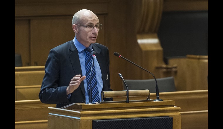 Au nom des cantons, Kurt Seiler a remercié le Centre Ecotox pour le soutien qu'il a apporté à la mise en œuvre de la loi sur la protection des eaux et de la loi sur la protection de l'environnement.