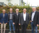Vielen Dank an (v.l.n.r.): Walter Schibli, Daniel Nater, Alfred Hächler. Hans-Ulrich Gränicher und Bruno Schmuck! Vielen Dank an (v.l.n.r.): Walter Schibli, Daniel Nater, Alfred Hächler. Hans-Ulrich Gränicher und Bruno Schmuck!
