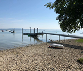 2018 war auf der Alpen-Nordseite, wie zum Beispiel hier am Bodensee,  das bisher wärmste gemessene Jahr seit Beginn der Messungen vor über 150 Jahren. (Foto: BAFU) 2018 war auf der Alpen-Nordseite, wie zum Beispiel hier am Bodensee,  das bisher wärmste gemessene Jahr seit Beginn der Messungen vor über 150 Jahren. (Foto: BAFU)