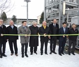 Feierliche Einweihung der neuen "Store&Go"-Anlage der Regio Energie Solothurn in Zuchwil. (Foto: SVGW) Feierliche Einweihung der neuen "Store&Go"-Anlage der Regio Energie Solothurn in Zuchwil. (Foto: SVGW)