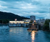Die Energie Thun AG setzt bei der Produktion von Strom mit Wasserkraft auf eine Weltneuheit. Die Energie Thun AG setzt bei der Produktion von Strom mit Wasserkraft auf eine Weltneuheit.