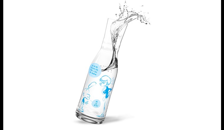 la carafe Eau de Genève, SIG