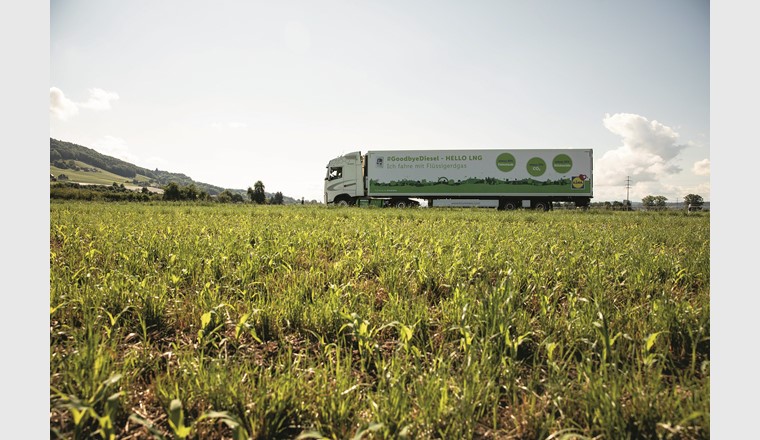 Lidl Schweiz und Krummen Kerzers setzen sich für Reduktionen ihrer CO2-Emissionen in der Logistik ein.