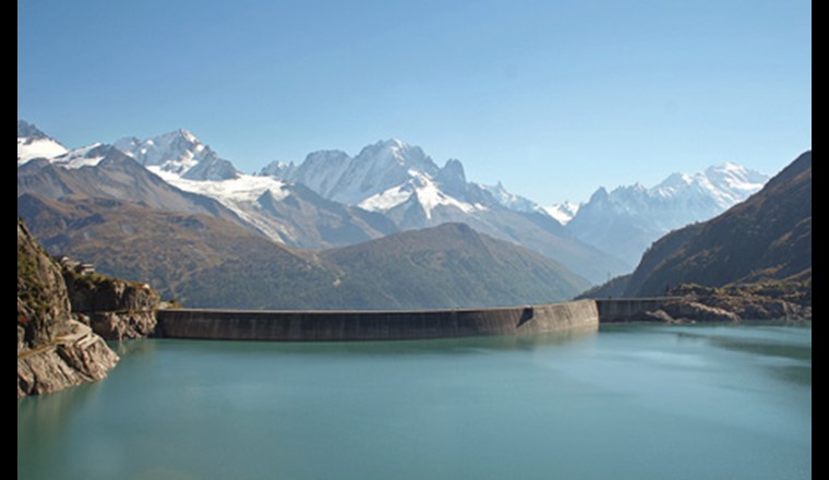 Kraftwerke stellen für Wasserorganismen Hindernisse dar. Vor diesem Hintergrund werden am Eawag-Infotag Auswirkungen der Energienutzung auf die Gewässer aufgezeigt. (Foto: SVW)