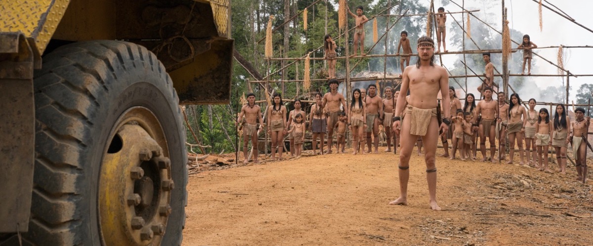 Ausschnitt aus dem Schweizer Spielfilm «Bruno Manser - die Stimme des Regenwaldes»...