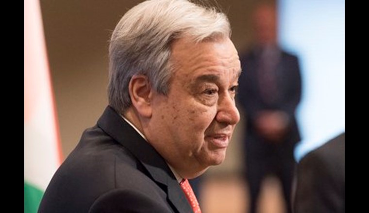 «Die Lösung ist klar», meint UNO-Generalsekretär António Guterres : «Wir müssen dringend die Investitionen in gesunde Wassereinzugsgebiete und die Wasserinfrastruktur erhöhen, um die Effizienz der Wassernutzung drastisch zu verbessern.» (Foto: UNO)