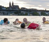 Im Rhein bei Basel werden immer wieder auch hohe Dosen an Spuren von Medikamenten gefunden. (Foto: Basel Tourismus)