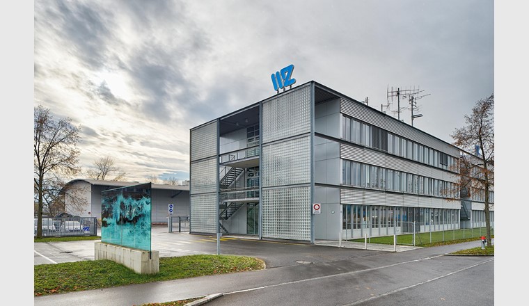 Der Hauptsitz der WWZ in Zug (Foto: WWZ)